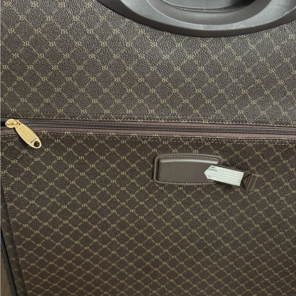 Rioni Large Monogram Leather Luggage - Picture 10 of 16